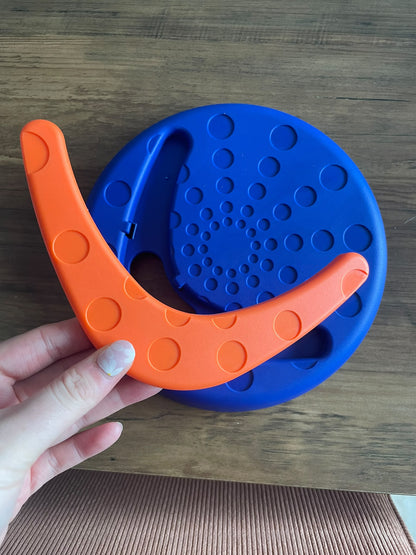 Frisbee et Boomerang 2-en-1